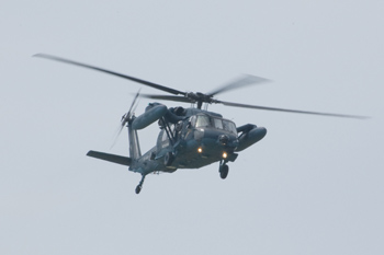 UH-60救難ヘリ